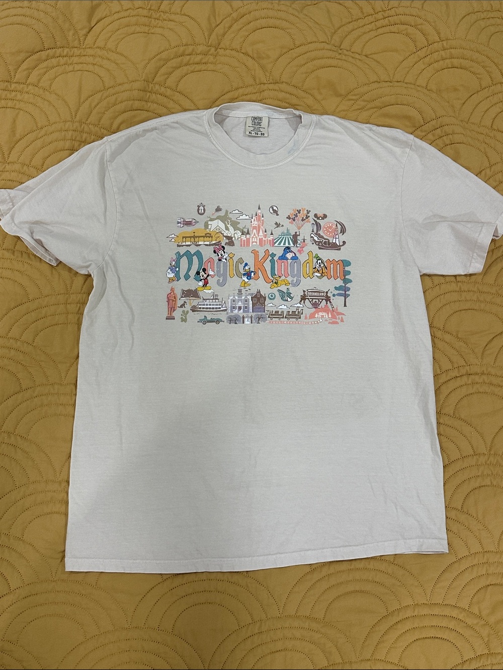 Magic Kingdom White Graphic T‑Shirt